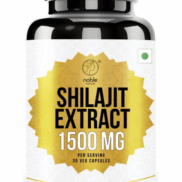 Shilajit Extract, 1500mg, 30 Veg Capsules - Pure Himalayan with Ginseng and Maca for Strength, Stamina and Power, Concentrated Extract Formula Supplement for Men