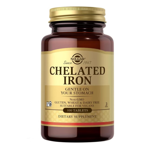 Chelated Iron Support Red Blood Cells Gentle in the Stomach 100 Tablets