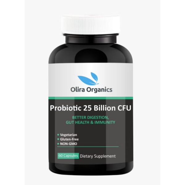 Probiotics 25 Billion CFU With Prebiotic 60 Capsules |16 Strains | Immune, Digestive & Gut Health