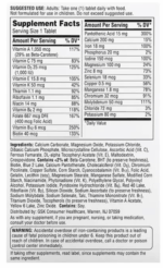 Women Multivitamin & Multimineral 120 Tablets - Image 2