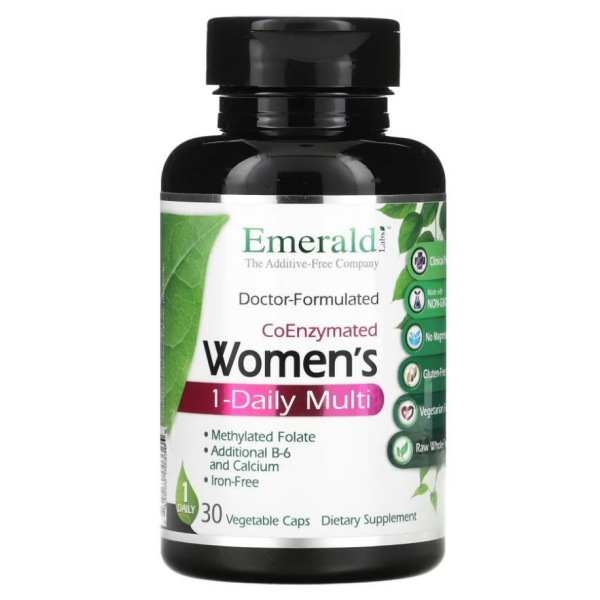 CoEnzymated Women's 1-Daily Multi 30 Vegetable Caps